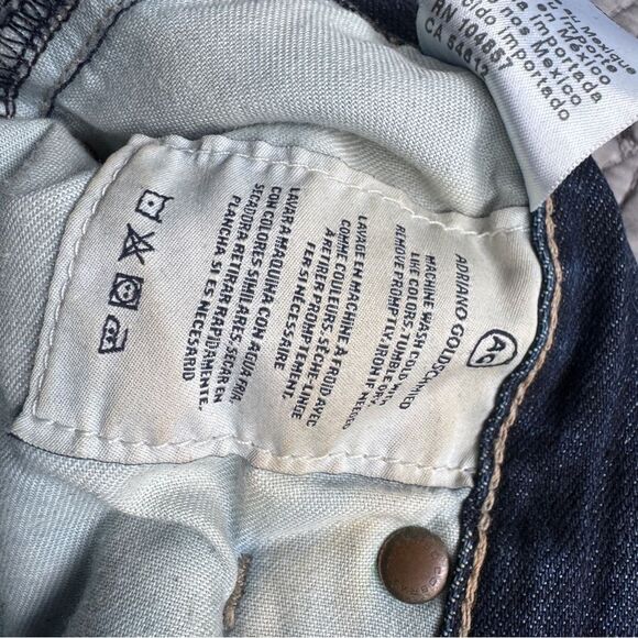AG Ex-Boyfriend Slim (Slouchy Slim) Jeans Size 24 - Picture 7 of 11